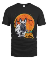 Funny Scottie Dog Halloween Costume Dog Lover Unisex Standard T-Shirt black s