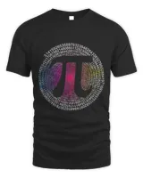 Pi 314 Pi Number Symbol Math Science Gifts Unisex Standard T-Shirt black s