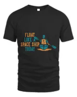 Float Like A Spaceship Today Unisex Standard T-Shirt black s
