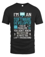 Software Development Engineer Developer Manager Process 2 Unisex Standard T-Shirt black s