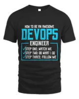 Sys admin and developer Design for a Cloud devops engineer Unisex Standard T-Shirt black s