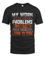 Computer Engineer Data Scientist Science Data Analysts Unisex Standard T-Shirt black s