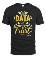 Mens Data Scientist Data Engineer Geeky Programmer Unisex Standard T-Shirt black s