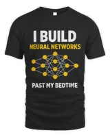 I Build Neural Networks Computer Science Unisex Standard T-Shirt black s
