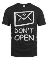 Delivery Service Package Deliverer Postman Unisex Standard T-Shirt black s