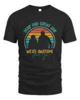 Dear Dad Great Job Unisex Standard T-Shirt black s