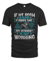 If my room is clean, it means that my internet is not working-01 Men's Standard T-Shirt black s