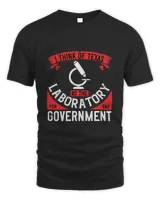 I think of Texas as the laboratory-01 Men's Standard T-Shirt black s