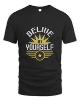 BELIVE IN YOURSELFF-01 Men's Standard T-Shirt black s