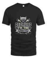 because I'm the-01 Men's Standard T-Shirt black s