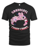 Axolotl Christmas 293 Unisex Standard T-Shirt black s