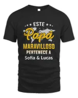 ESTE PAPA MARAVILLOSO Unisex Standard T-Shirt black s