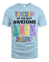 teacher of the most awesome peeps Unisex Standard T-Shirt light-blue s