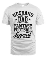 husband dad Unisex Standard T-Shirt white s