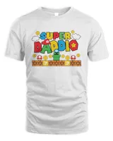 Super Daddio Unisex Standard T-Shirt white s