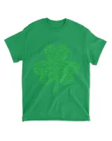 Armed Clover Green Pieces - Guns Shamrock St Patrick's day T-Shirt
