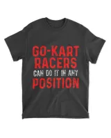 Go Kart Racing Karting GoCart Racer 210 8 Unisex Standard T-Shirt black s