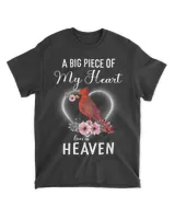 A Big Piece Of My Heart Lives In Heaven t Shirt Unisex Standard T-Shirt black s