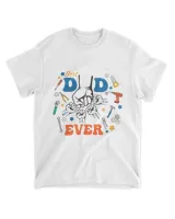 Best dad ever shirt Unisex Standard T-Shirt white s