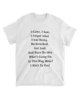 Personalized I Came, I Saw Mug