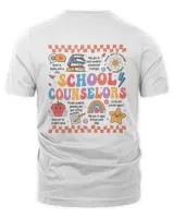 School Counselor Sweatshirt, School Counselor Gift, School Therapist Sweatshirt, Back To School Tee, Cute Teacher Gift, Teacher Appreciation Unisex Premium T-Shirt white s