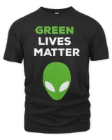 Green Lives Matter Unisex Premium T-Shirt black s