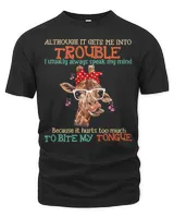 Giraffe Although It Gets Me Into Trouble I Usually Always 60