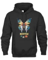 Hip Joint Replacement Hippie Butterfly Retro 60s 70s Women