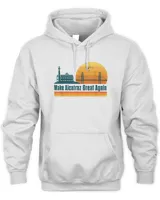 MAKE ALCATRAZ GREAT AGAIN Unisex Hoodie white s