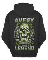 AVERY Unisex Hoodie black s