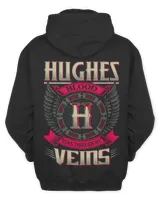 HUGHES Unisex Hoodie black s