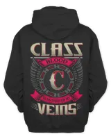 CLASS Unisex Hoodie black s