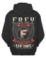 FREY BLOOD D1 Unisex Hoodie black s