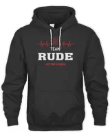 RUDE-NT-01 Unisex Hoodie black s