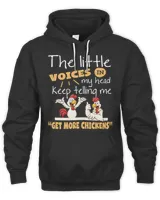 The little voices in my head keeping telling me get more chickens