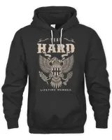 HARD Unisex Hoodie black s