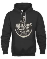 SAILORS Unisex Hoodie black s