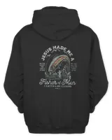 Christian Shirts for Men Christian T Shirts Fisher of Men Christian TShirts Gift for Men Christian Gifts Bible Verse Shirt Father's Day Gift Unisex Hoodie black s