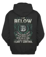 BELOW Unisex Hoodie black s