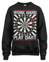 Work Hard Play Dart Gift