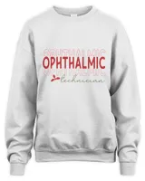Ophthalmic Technician Sweatshirt, Optometry Sweatshirt, Optometrist Shirt, Birthday Gift For Optometrist, Optician Shirt, Eye Doctor Shirt Unisex Sweatshirt white s