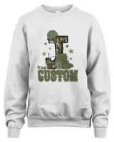 Proud Army Girlfriend Sweatshirt, In My Army Girlfriend Era Sweatshirt, Valentines Day Shirt For Military Girlfriend, Army Girlfriend Shirt Unisex Sweatshirt white s