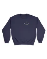 My tummy hurts but i'm being really brave out it shirt Unisex Sweatshirt navy s