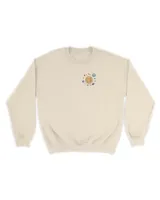 Trust the universe love the earth shirt Unisex Sweatshirt sand s
