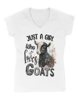 Goat Just A Girl Who Loves Goats