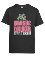 Domestic Engineer AKA Stay At Home MOM Retro Present