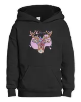 Deer Beautiful Rainbow Reindeer Deer Party Unicorn 40
