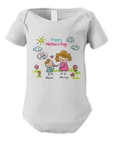 Infant Short Sleeve Bodysuit Infant Short Sleeve Bodysuit
