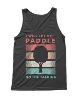 I'll let my paddle do the talking Men's Tank Top black s