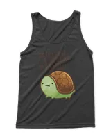 This tiny turtle he judges you, immensely - Lagana Beach T-shirt